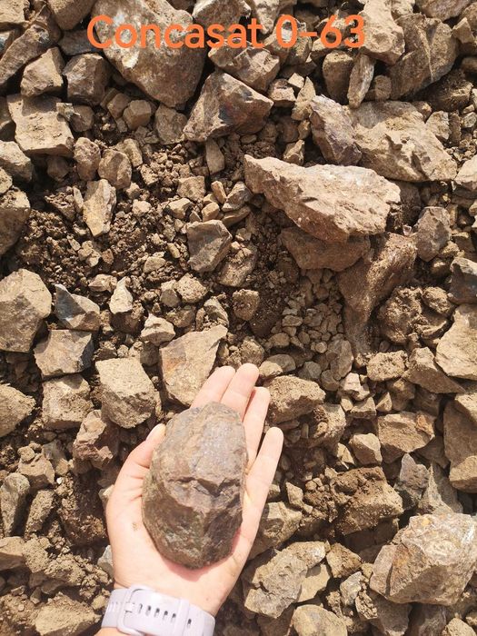 Nisip, balast, sort, piatra concasata