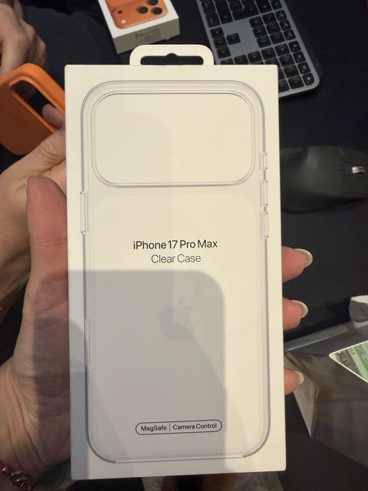 iPhone 17 Pro Max Clear Case with MagSafe