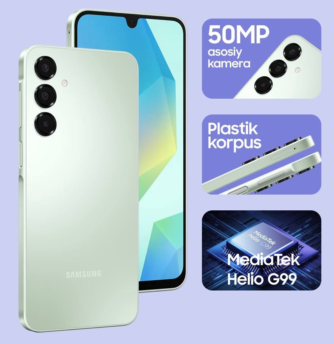 Samsung Galaxy A16 8/256 Gb.  Новый.