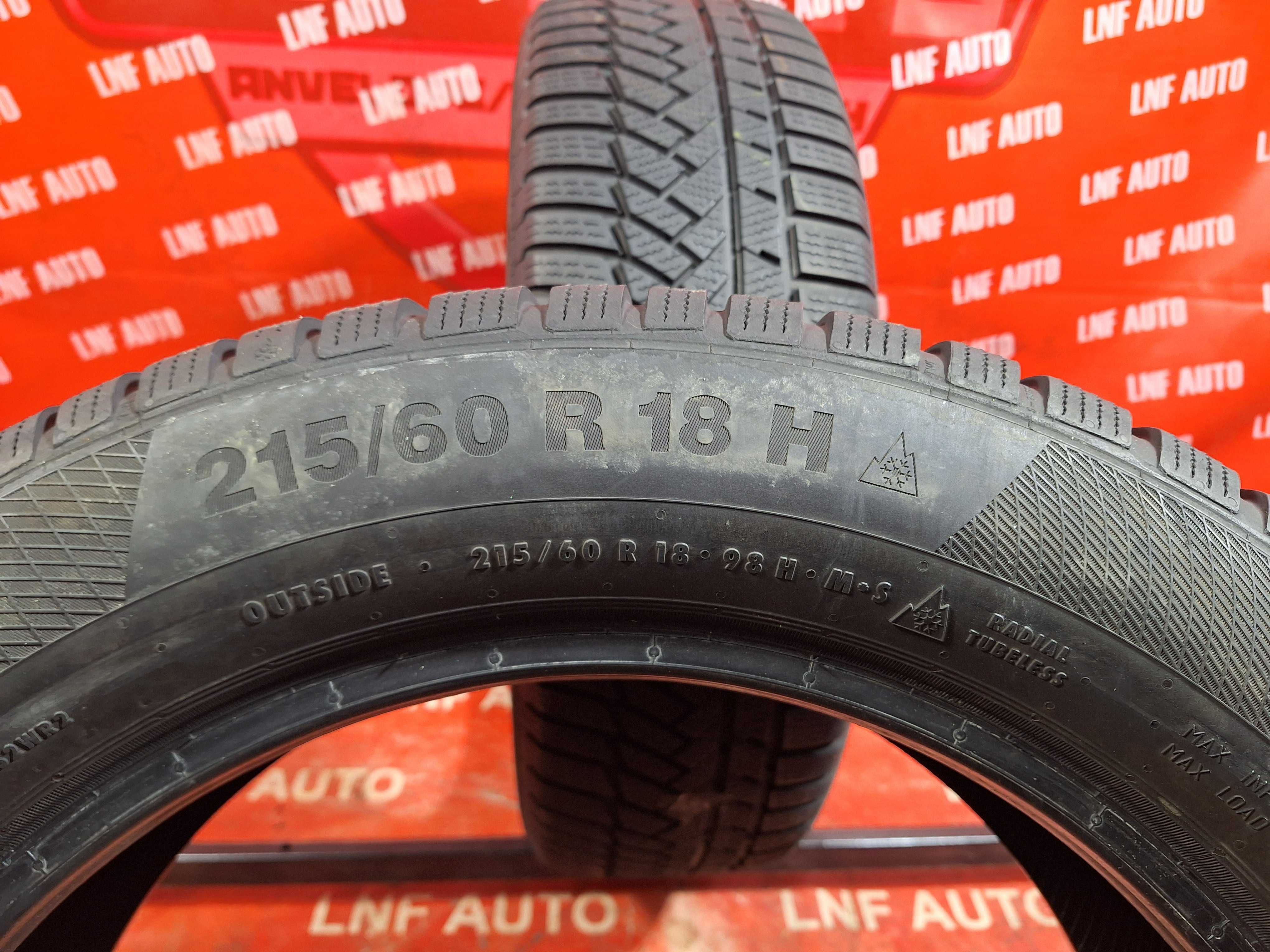 Anvelope de IARNA - 215/60/18 - Continental - 6.48 MM - DOT 2021 RFT !
