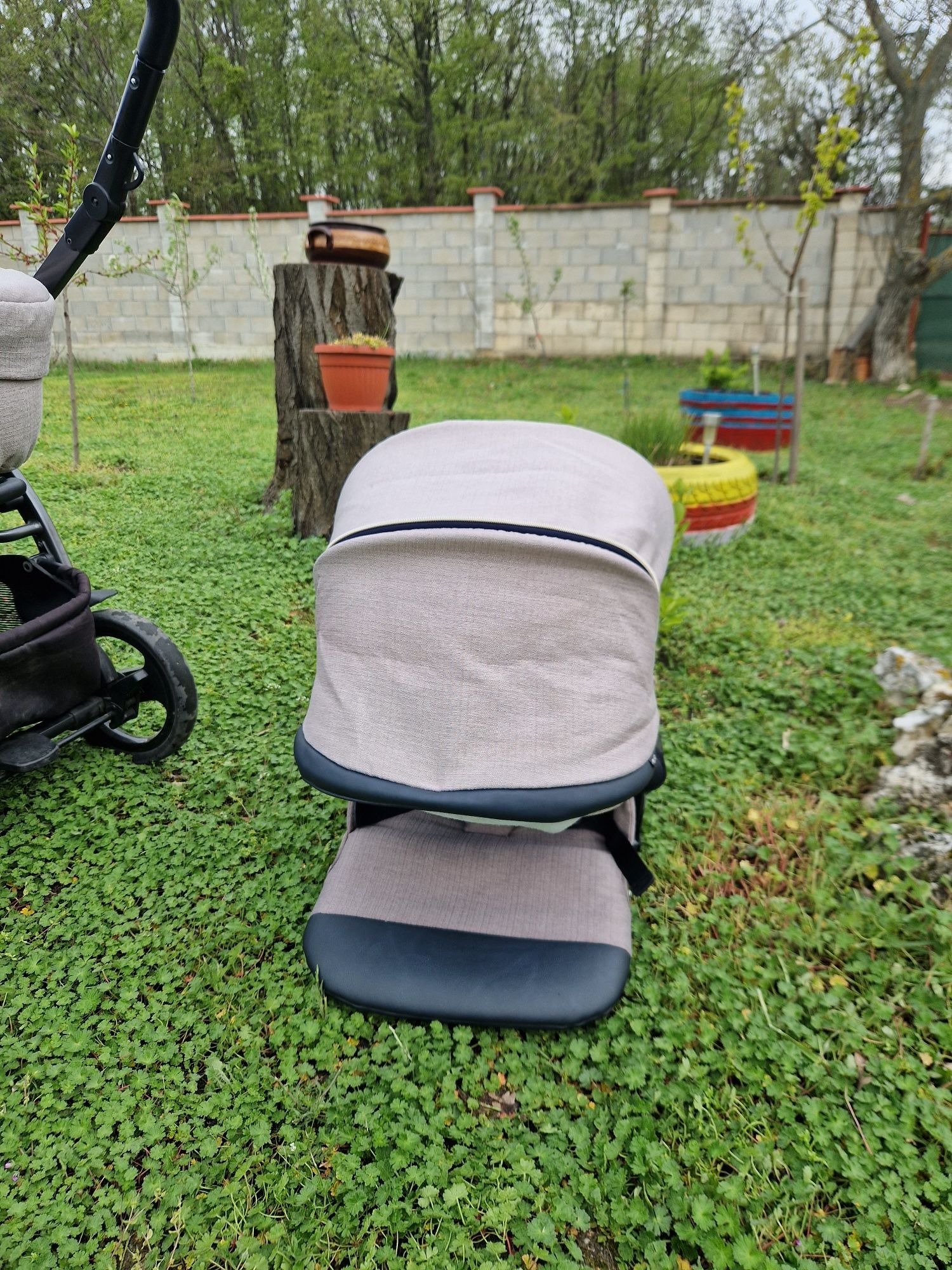 Бебешка количка 3в1 Peg Perego BOOK PLUS Modular Elite Luxe Beige 2017