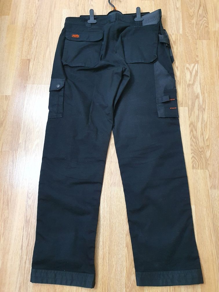 Pantaloni electrician SCRUFFS WORKER Plus Work Trousers BLACK