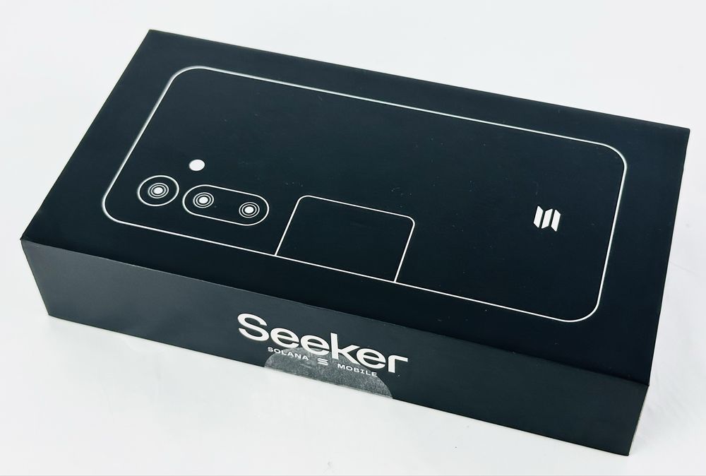 НОВ! Телефон Solana Seeker 128GB 8RAM Black Гаранция!