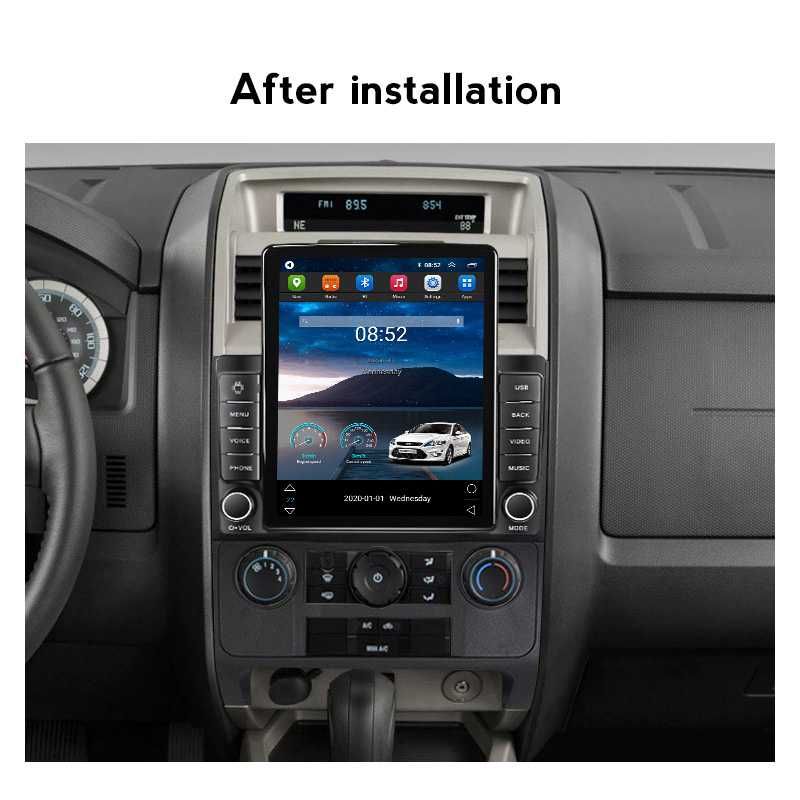Navigatie Ford Escape 2007-2012,Tesla, Android, 2+32GB ROM, 10"