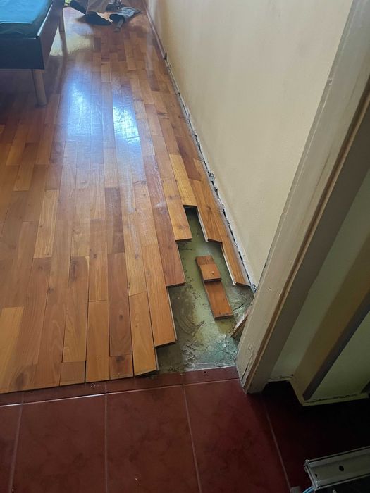 Циклене, редене, лакиране на паркет