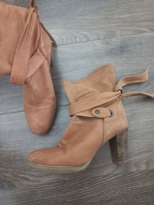 Ghete Bata, piele naturala, marimea 39