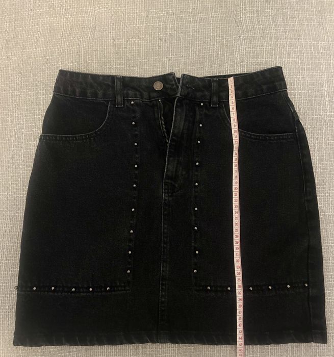 Fusta din blug, neagra, marimea L