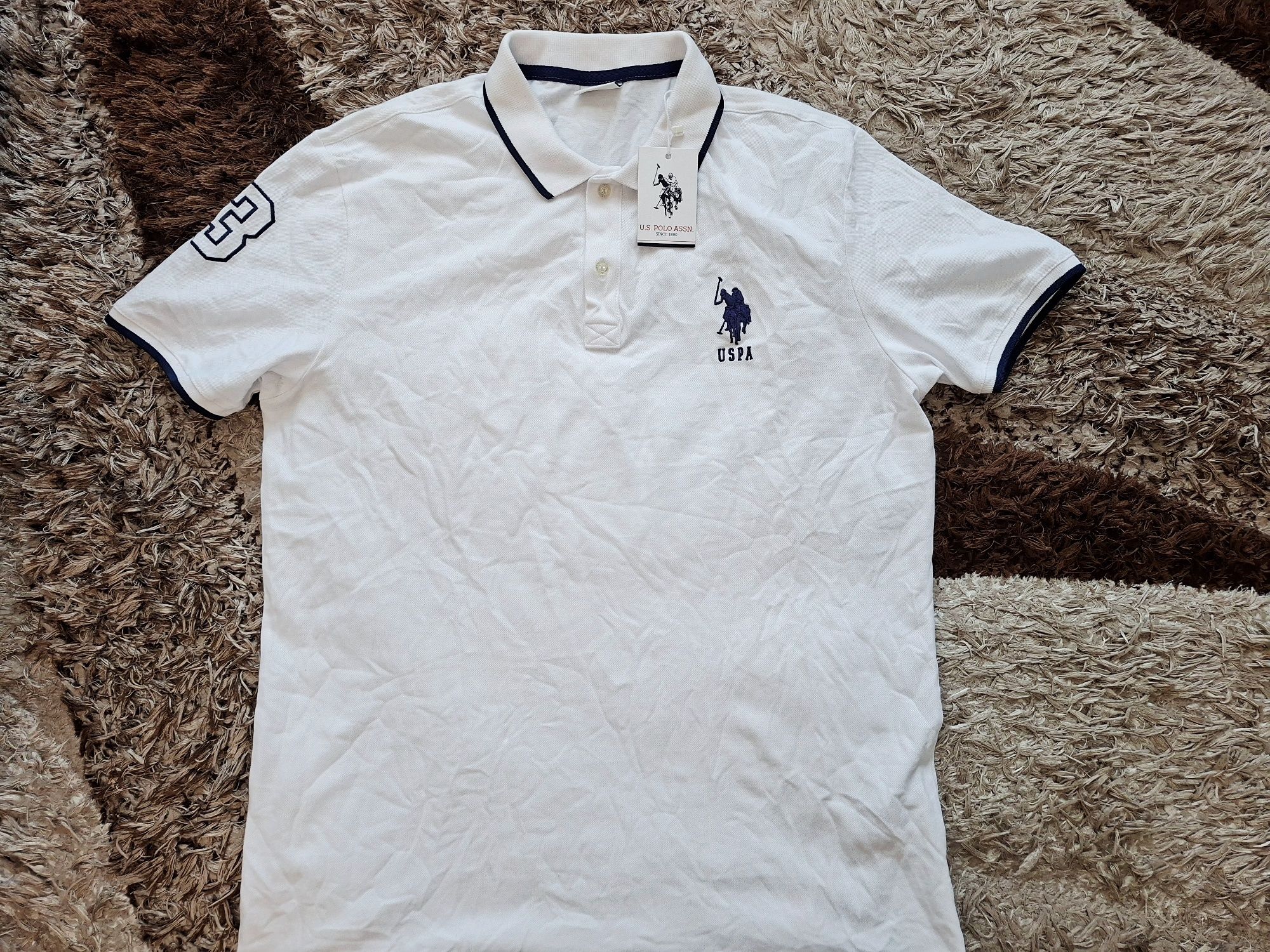 U.S.POLO ASSN.-ОРИГ. Тениска Нова!!!