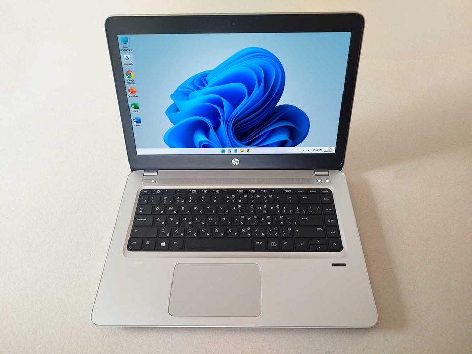 ИГРОВОЙ HP ProBook 4 потока, 8 GB DDR4, SSD 128 GB, сканер отпечатков