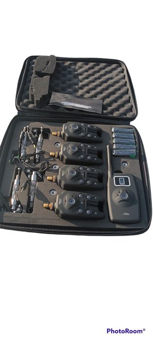 Set 4 Avertizori cu Statie FL JY-19 cu 4 Hangere