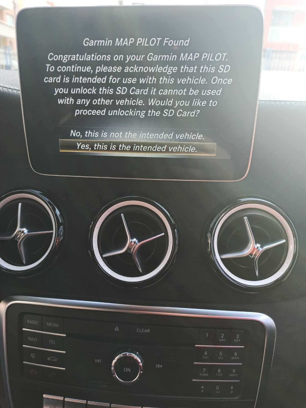 2023 карта Мерцедес за навигация Mercedes Garmin MAP PILOT SDcard v.20