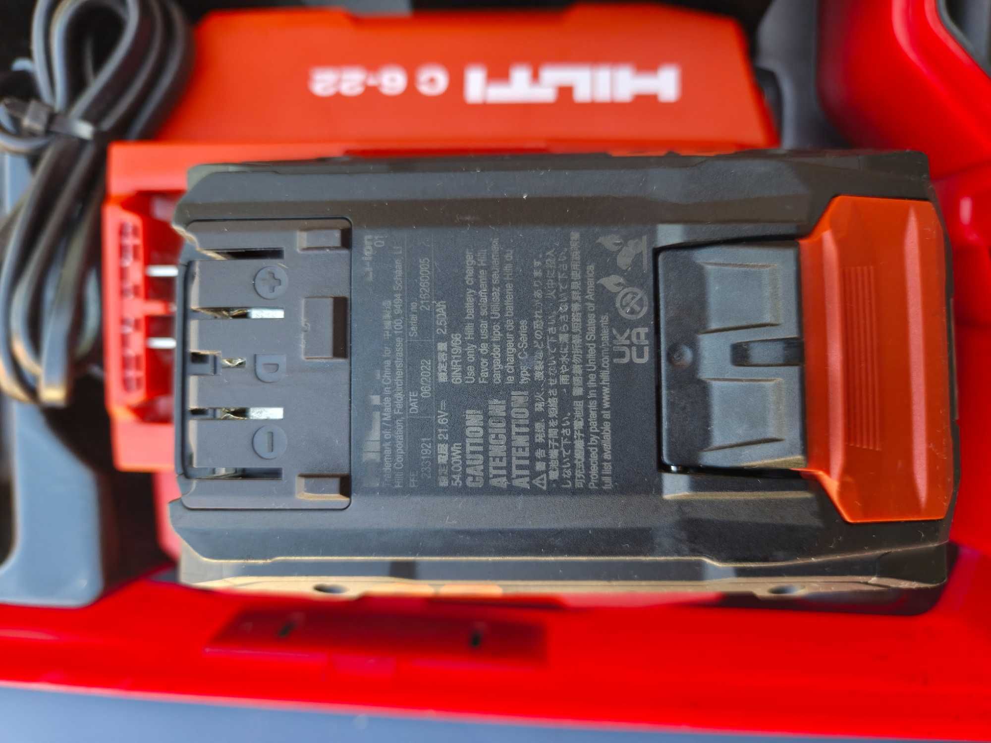 Hilti SF 4H-22 с батерия и зарядно – Nuron платформа