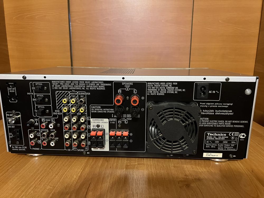 Amplituner/ receiver Technics SA-DX 940