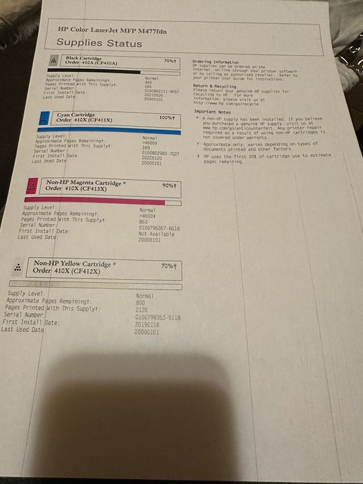 Imprimanta HP M477fdn