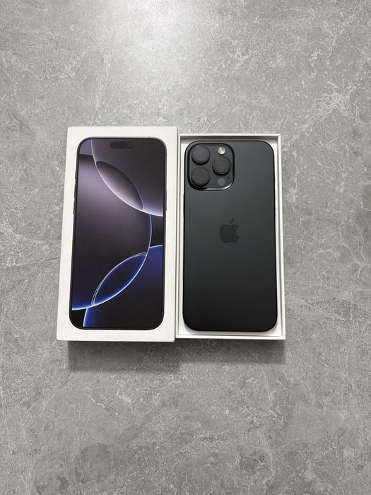 iPhone 16 Pro Max 256GB Black Titanium