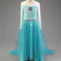 Rochie rochita Elsa Frozen NOUA 2 3,4,5,6,7,8 9ani