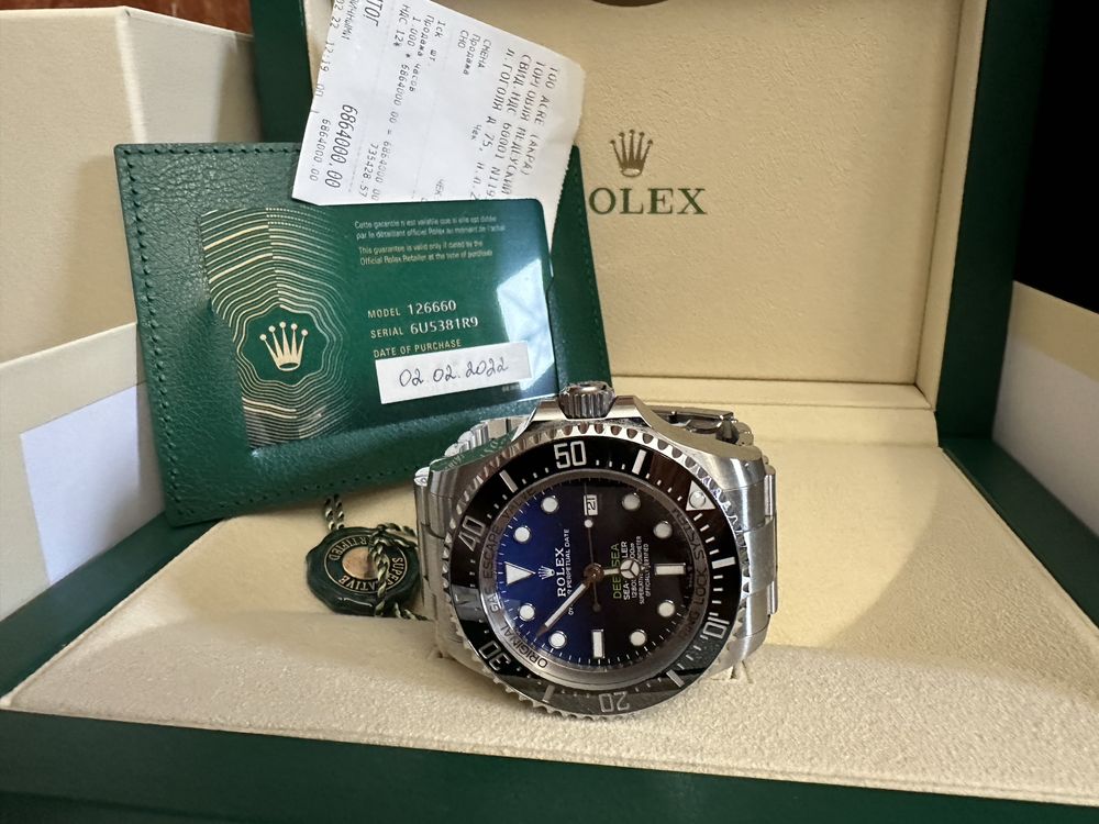 Часы Rolex Sea-Dweller Deepsea 44mm