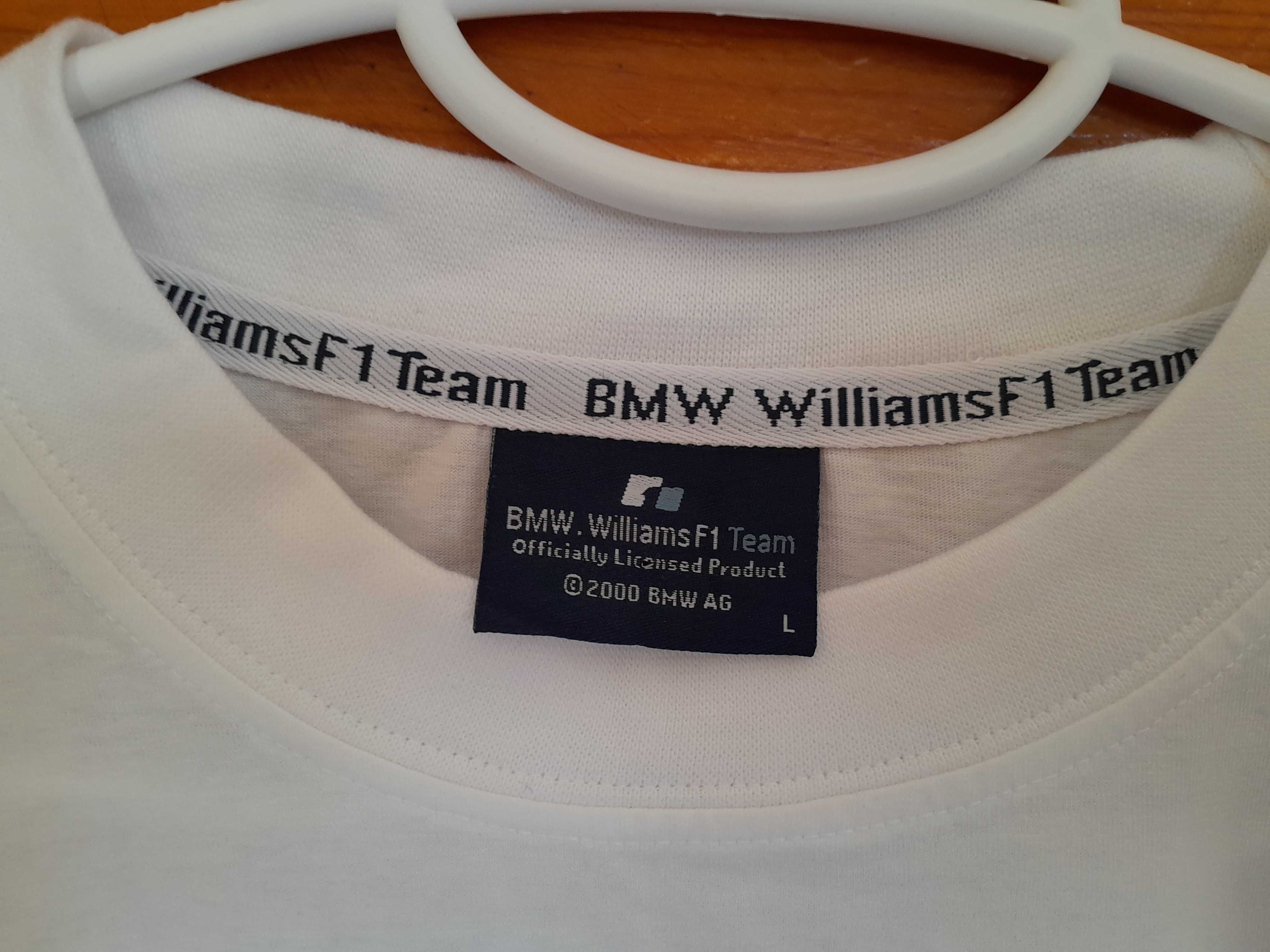 Продавам винтидж тениска BMW Williams F1 Racing Team