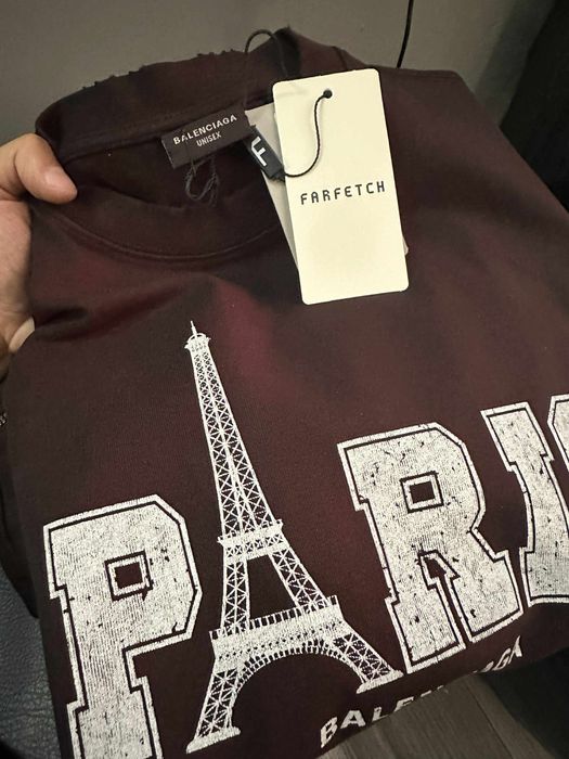 Тениска Balenciaga Paris top quality