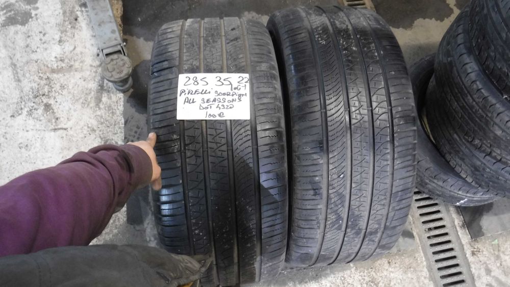 285 35 22 iarna all seasons Pirelli Scorpion DOT 4920