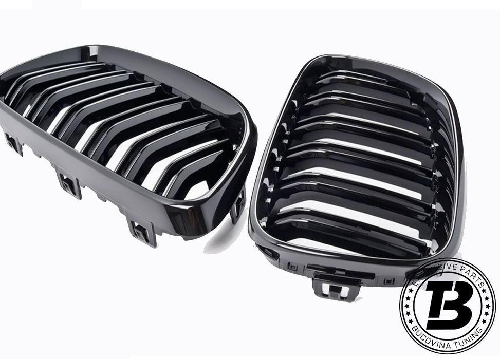 Grile Duble compatibile cu BMW Seria 2 F22 F23 M Design