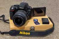 Camera foto DSLR Nikon D5100 + obiectiv