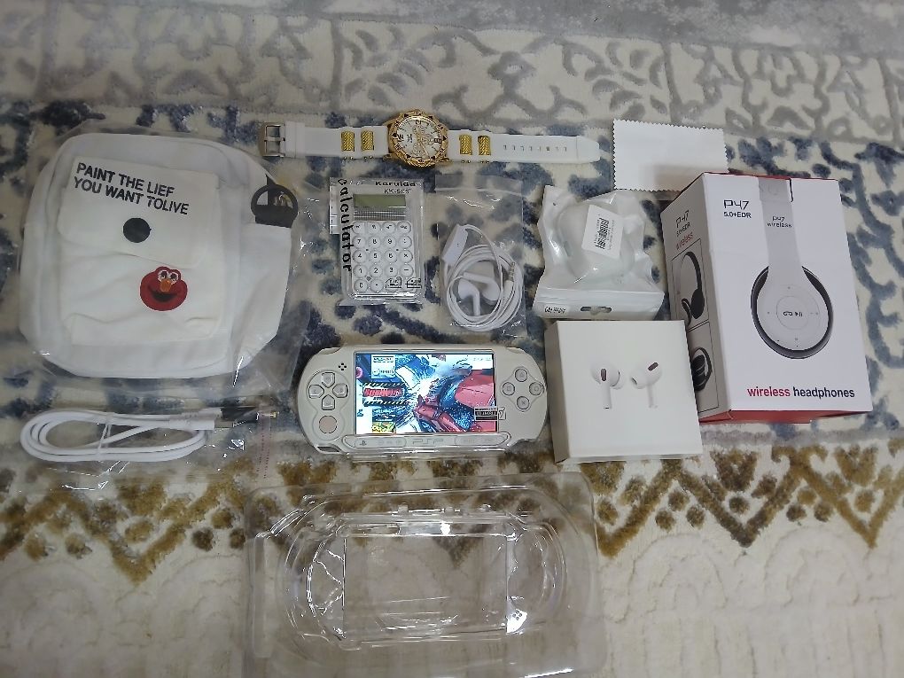 Assalom alekum Psp sotiladi Street Model White Oq Rang