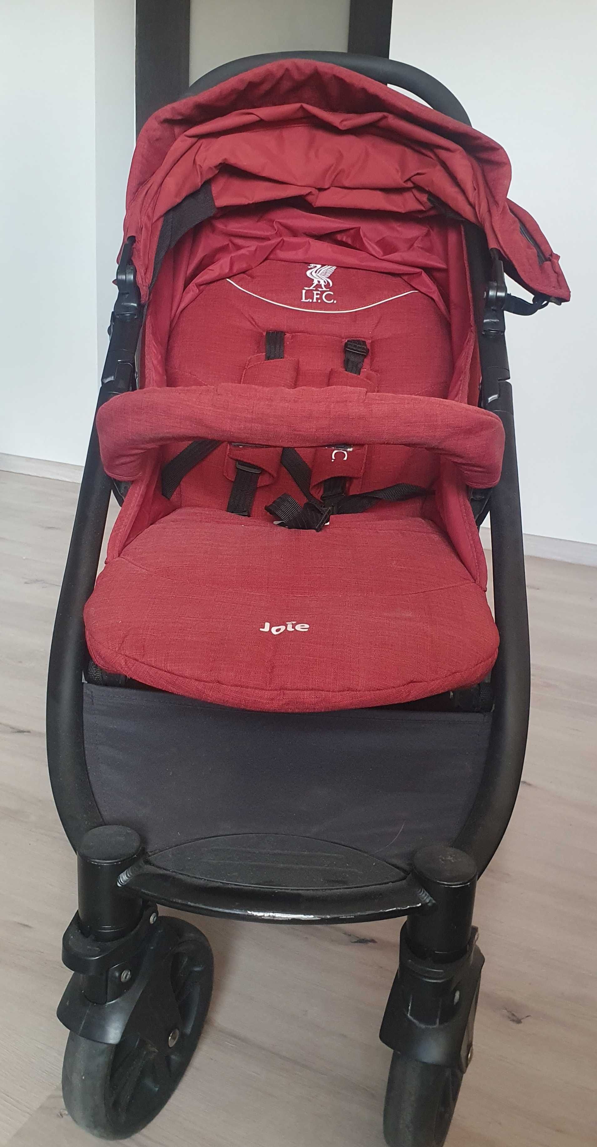 Carucior Joie  Litetrax 4 Flex Red Liverpool, 0luni-15Kg