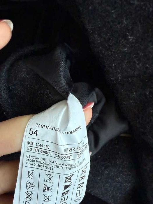 Palton lana Benetton, xl