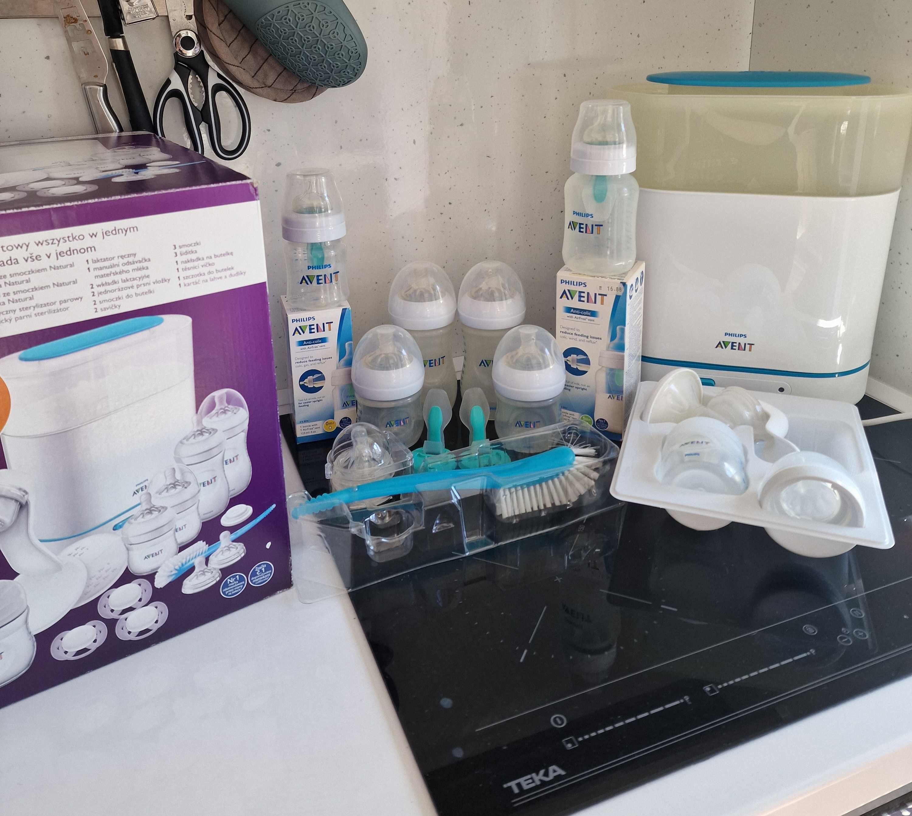 Phillips AVENT голям комплект за новородено с помпа + подаръци