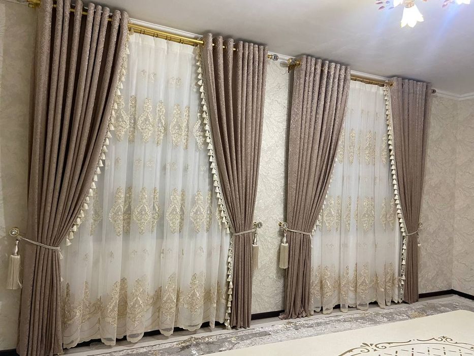 Элитные шторы парда тикамиз