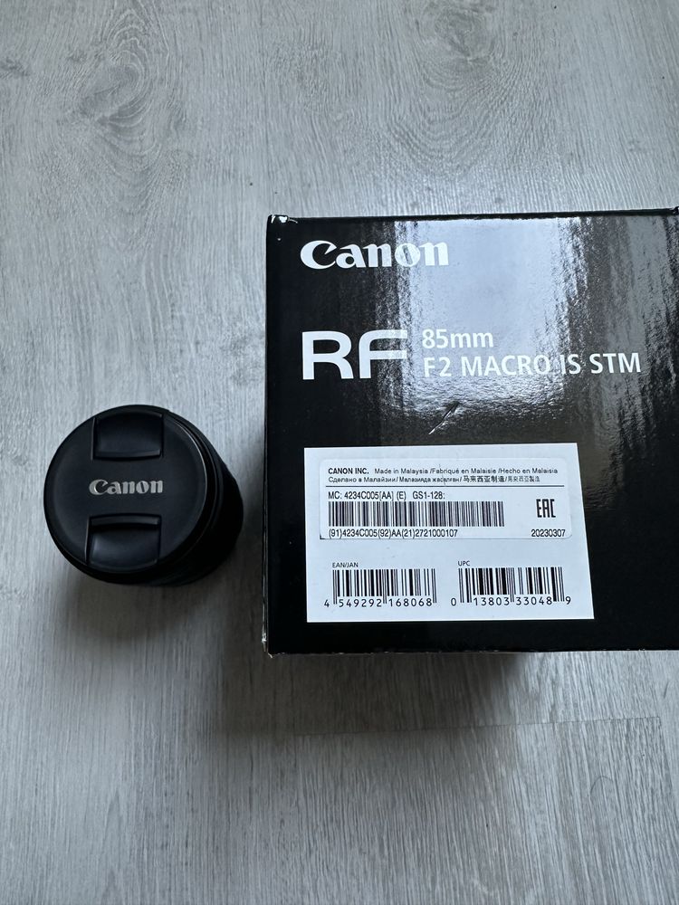 Canon RF 85mm 2.0 IS STM ca nou