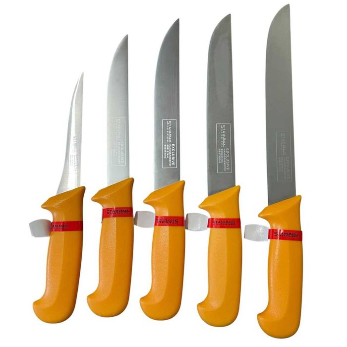 Комплект професионални месарски ножове, 5 броя STAHLMAYER Exclusive