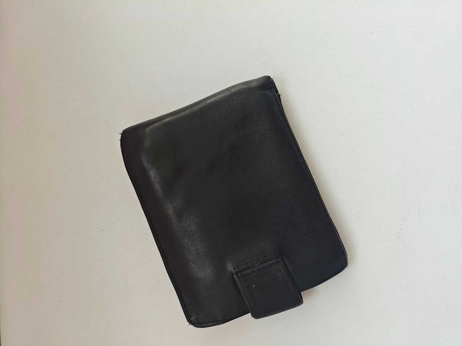 Черно мъжко портмоне естествена кожа ART