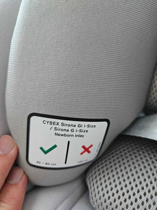 Стол за кола Cybex Sirona G i-size 0-20 кг + база, чисто НОВО +подарък