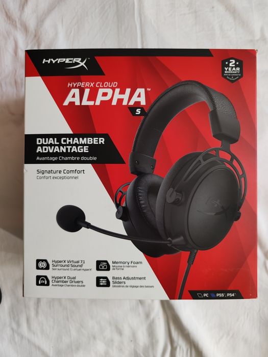 Игровые наушники HyperX Cloud Alpha S