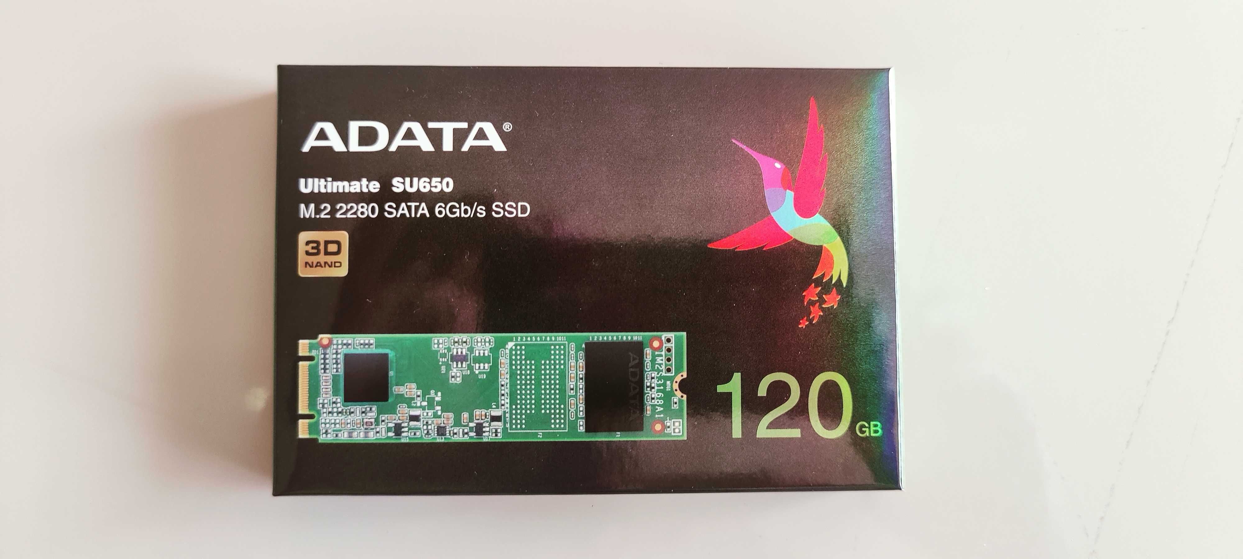 SSD ADATA Ultimate SU650 M.2 2280 SATA 6Gb/s 120GB