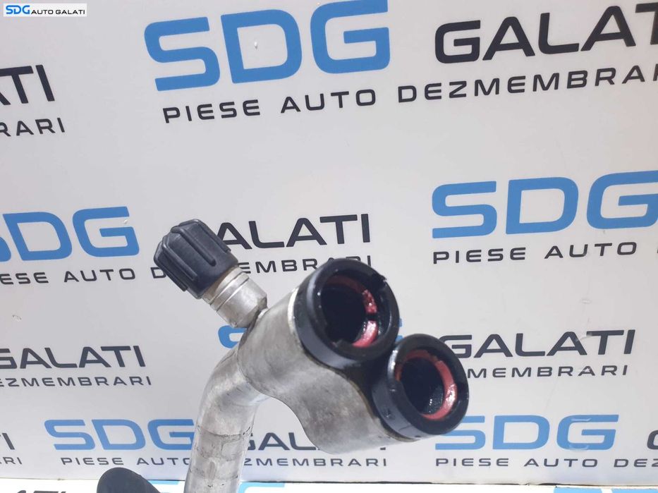 Conducta Furtun Radiator Compresor Aer Conditionat AC Clima Audi A4 B8 2.0 TDI 2008 - 2015 Cod 8K2260712E 8K0260753D