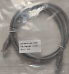 Шнур коммутационный CAT. 6  UTP, RJ45-RJ45 - 1 м, серый