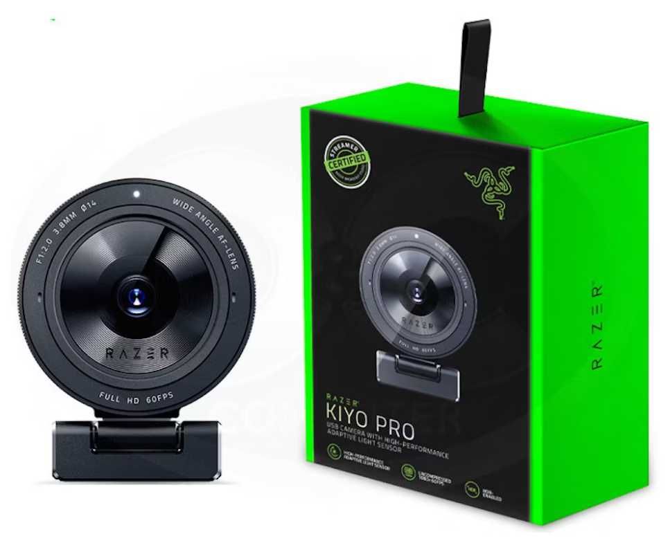 Razer Kiyo Pro FHD High Performance Black USB Web Camera