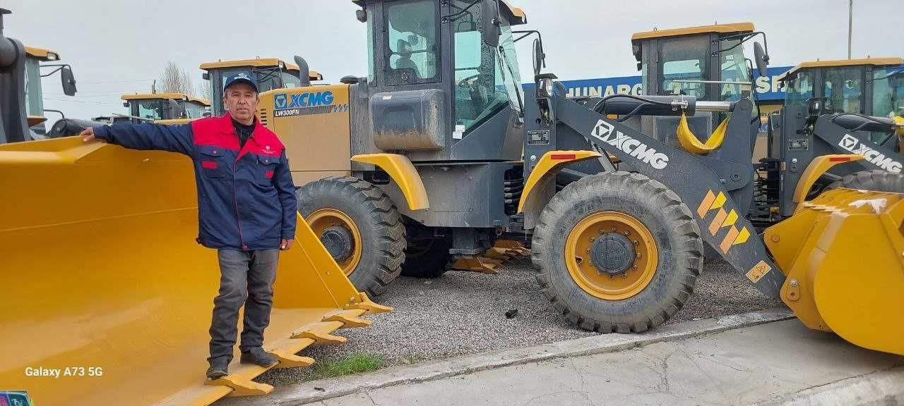 TOP Фронтальный Погрузчик XCMG LW300FN 1.8 куб, рычаг 2025г. Ташкент