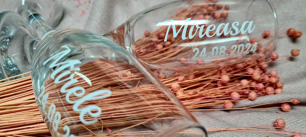 Pahare si umerase personalizate nunta