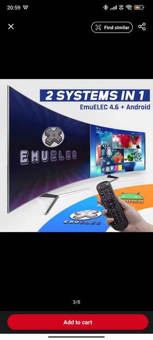 Retro video game X2-PRO , Android 2 in 1