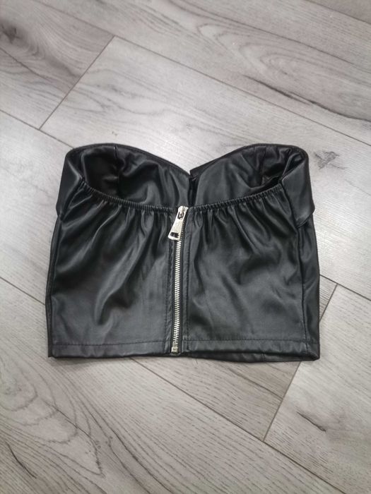 Кожен топ универсален размер