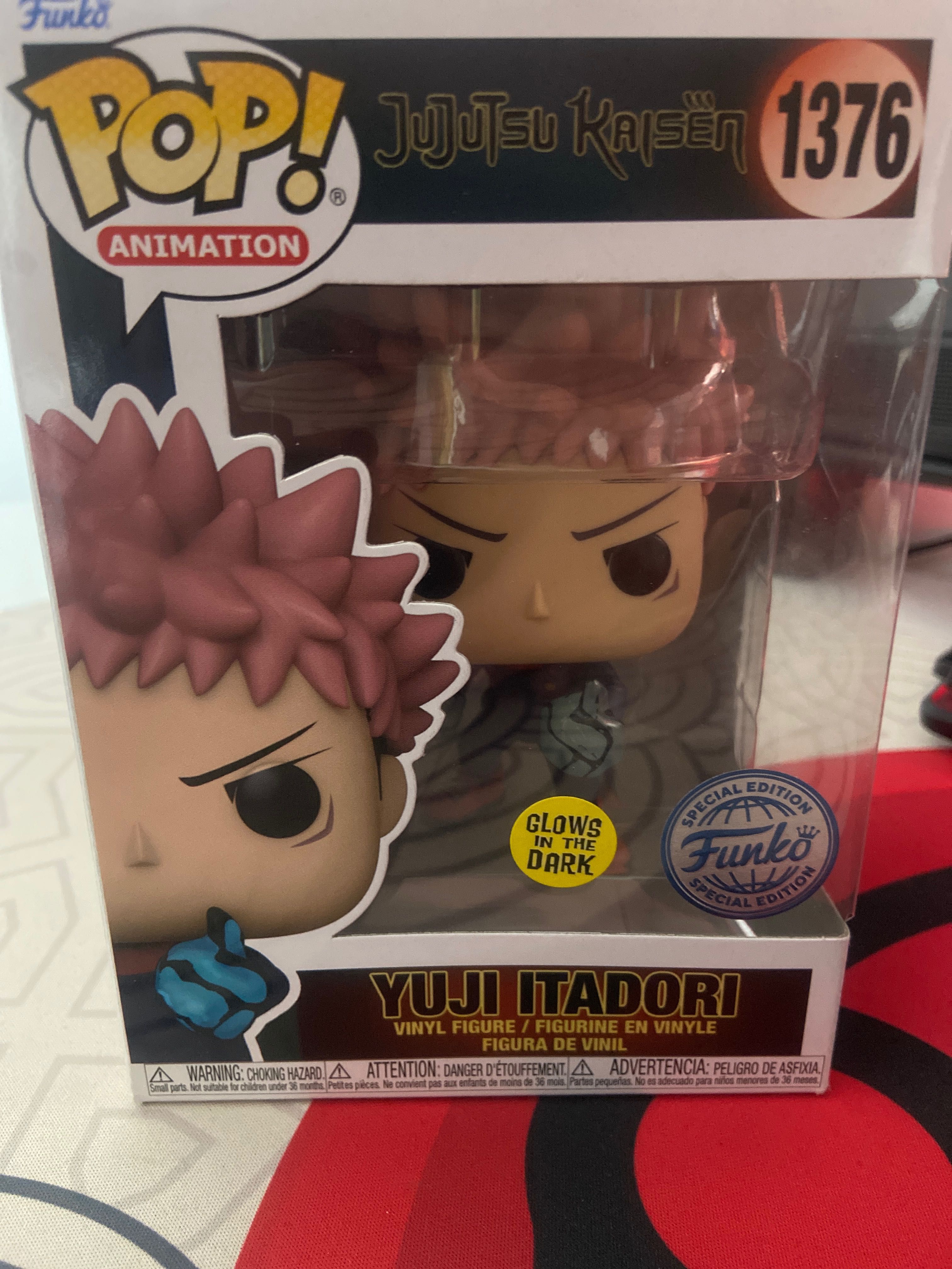 Figurina Pop JuJuatsu Kaisen YUJI ITADORI