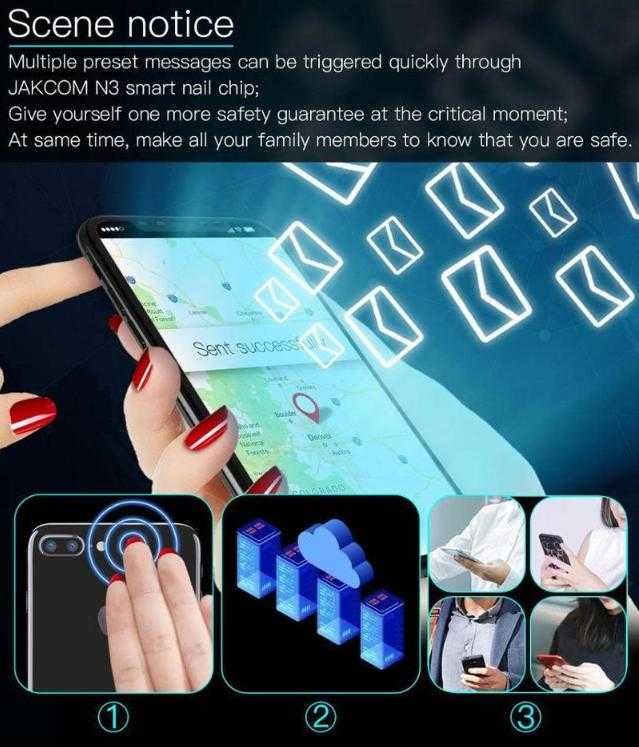 Смарт Нокът Радио Индуктивен Чип Интернет на Нещата Android NFC Apple