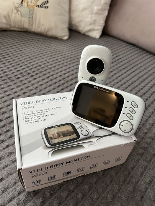 Baby monitor si camera audio-video wireless pt supraveghere bebe