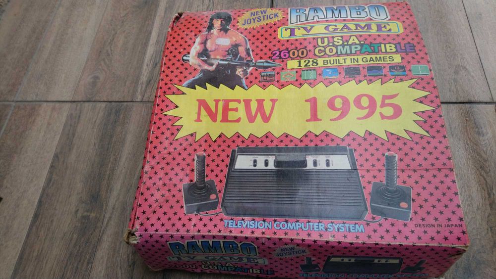 Joc retro 2600 128 game 1995 rambo tv game