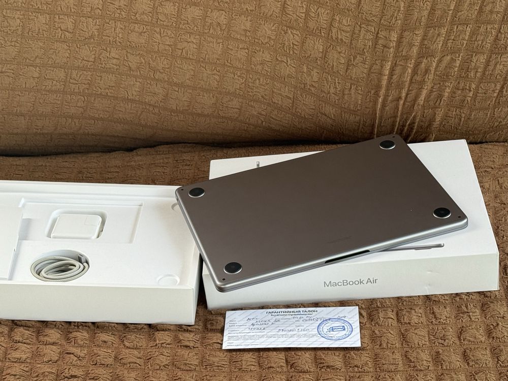 Модель 2024!НОВЫЙ 14 цикл Apple MacBook Air 13 Chip M2 2022 ЕАС серый