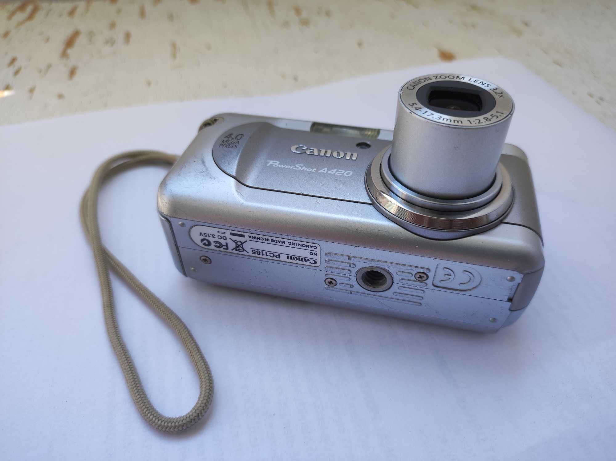 Canon A420, probleme senzor